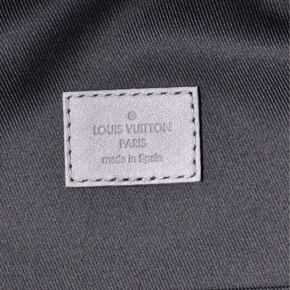 Louis Vuitton Racer Backpack Monogram Shadow Leather Gray - Picture 6 of 7